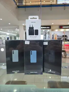 SAMSUNG GALAXY S24 FE 8+8/256GB RESMI SEIN + ADAPTER ORI 25W