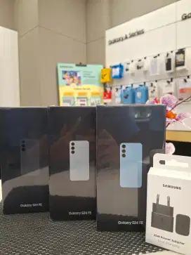 SAMSUNG GALAXY S24 FE GARANSI RESMI 12 BULAN PROMO FREE FIT 3