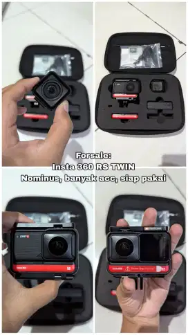 Action Cam Insta 360 ONE RS TWIN