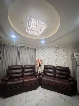 3+2 Recilner Sofa (4 recliners)