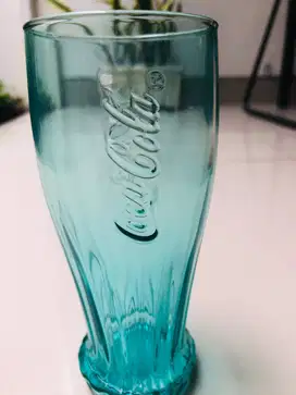 GELAS COCA COLA COLLECTION –KACA BIRU – ORIGINAL – PRELOVED
