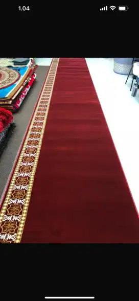 Karpet Masjid Berkualitas Lokal Premium Harga Muraah Meteran