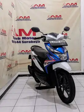 Honda Beat Eco tahun 2018 warna biru putih