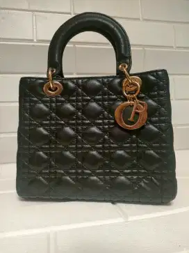 Handbag Lady DIOR Medium Black