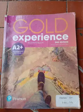 Gold Experience Student Book B1 & A2+