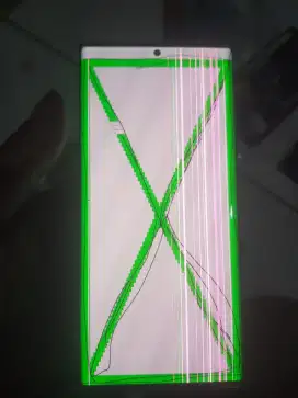 Samsung note 20 ultra.lcd minus garis seperti gambar lcd