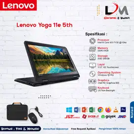 Lenovo Yoga 11e Intel Core M3 7th Ram 8GB SSD 256GB Win 10 Touchscreen