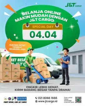 DICARI KURIR PAKET ESPEDISI J&T