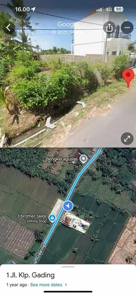 Dijual tanah kavling / ruko di giri banyuwangi