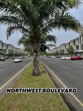 Sewa ruko citraland northwest boulevard row double way area komersil
