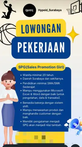 SPG / Penjaga Toko