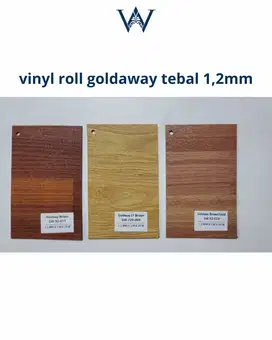 Lantai Karpet Vinyl Gold away / Vinyl Flooring Roll PVC