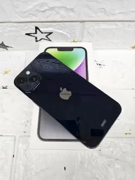 Iphone 14 hitam 128gb second resmi