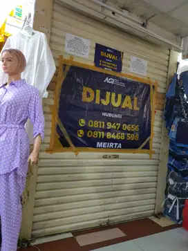 DIJUAL KIOS DI PUSAT METRO GROSIR TANAH ABANG