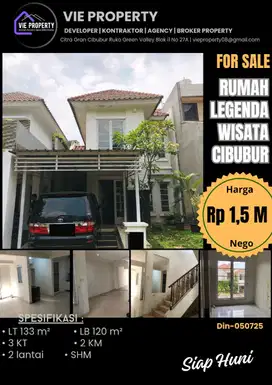 SIAP HUNI RUMAH DI LEGENDA WISATA CIBUBUR