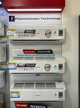 Kredit AC SHARP CUKUP BAWA KTP