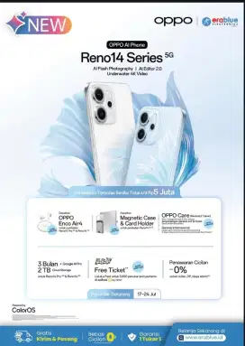 Produk Baru Oppo Reno 14