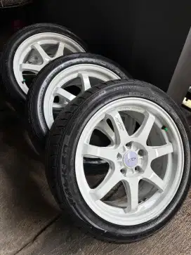 Velg Mugen GP Forget r17 Ori Plus Ban Falken Azenis FK453