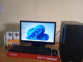PC Rakitan Kencang + Monitor | Siap Pakai + Garansi