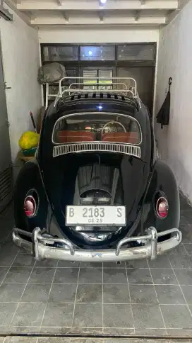 Mobil Kodok VW Volkswagen Manual 1964 Hitam