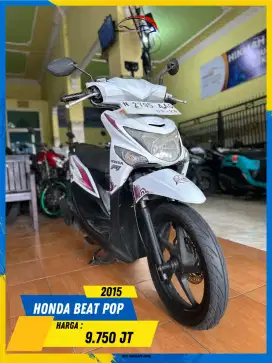 HONDA BEAT POP 2015 MURAH BERKUALITAS BOSS HIKMAH MOTOR KEPUH MALANG