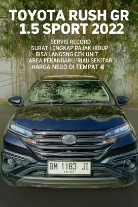 RUSH GR SPORT 1.5 M/T 2022