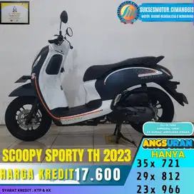 SCOOPY SPORTY MURAH BERGARANSI CASH/KREDIT FREE OLI READY STOK