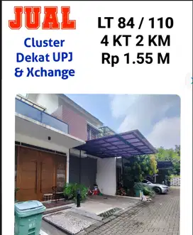 Jual rumah cluster dkt upj dan xchange Bintaro dirct pemilik langsung