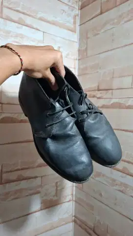 Sepatu PDH TNI/Polri Dinas Harian/Badan Pembekalan Ukuran 39