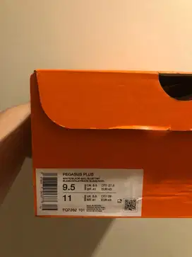 Nike pegasus plus size 43 (27.5 cm)