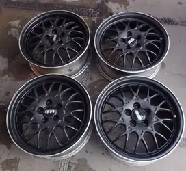 Dijual BBS Forged Made in Japan 16x6.5 +55 5x100 subaru altis veloz