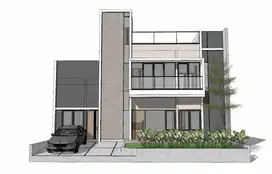 Rumah Sentul City, Cluster Taman Yunani, Bogor, 13x16 m², 3 Lt, HGB