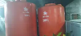 Toren 5000 liter dan 3000 liter