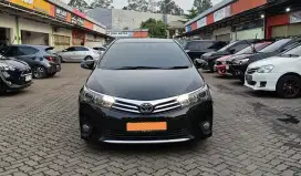 DP 3JT ALTIS V AT 2014 FACELIFT INTERIOR RED ON BLACK