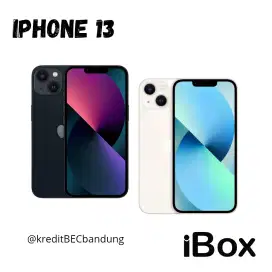 IPHONE 13 128GB GARANSI IBOX Bisa Cash/Cicilan Promo DP 0 Bunga 0%