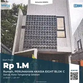 Rumah Dijual, Perum Akasia, Sarua, Ciputat, Tangerang Selatan