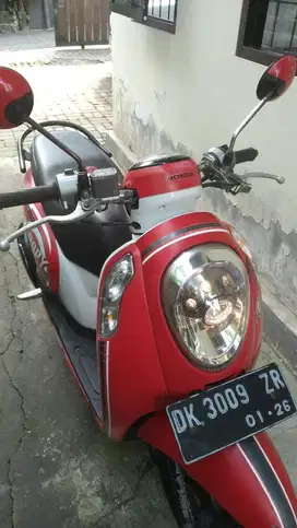 Dijual Honda Scoopy 2016 Red White