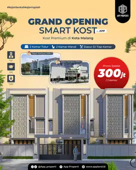 Rumah Kost Dijual di Malang – Dekat Universitas Brawijaya