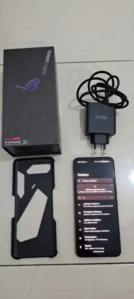 Asus Rog 5s Black ( Black ) 8/128 GB NFC Lengkap
