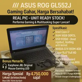 ASUS ROG GL552J