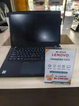 Laptop Lenovo Thinkpad T470 second like new GARANSI 1 TAHUN !