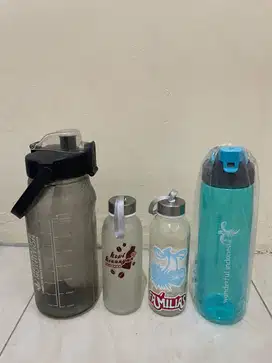 4 pcs botol minum