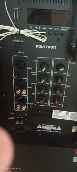 Aktif portable polytron pas pro 15 f3
