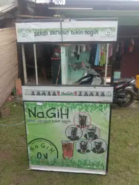 Booth portable stainless lipat