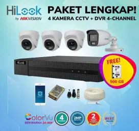Paket cctv bergaransi resmi 1 tahun