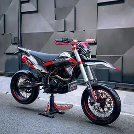 KLX 150 FULL MODIF‼️TRAIL SUPERMOTO GANTENG SIAP TRABAS BANJIR