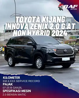 Toyota Kijang Innova Zenix 2.0 G Hybrid AT 2023 Hitam