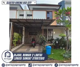 DIJUAL CEPAT RUMAH 2 LANTAI CLUSTER KIREINA PARK BSD 'ARB113'