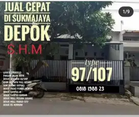 JUAL CEPAT PINGGIR JALAN BEBAS BANJIR