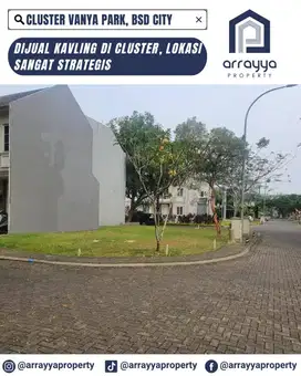 DIJUAL TANAH KAVLING DI CLUSTER VANYA PARK BSD 'GLB134